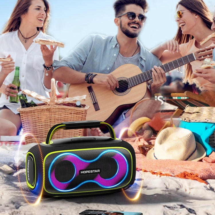 HOPESTAR Party Box 150 40W Outdoor Portable IPX5 Waterproof Bluetooth Speaker(Grey) - Waterproof Speaker by HOPESTAR | Online Shopping UK | buy2fix