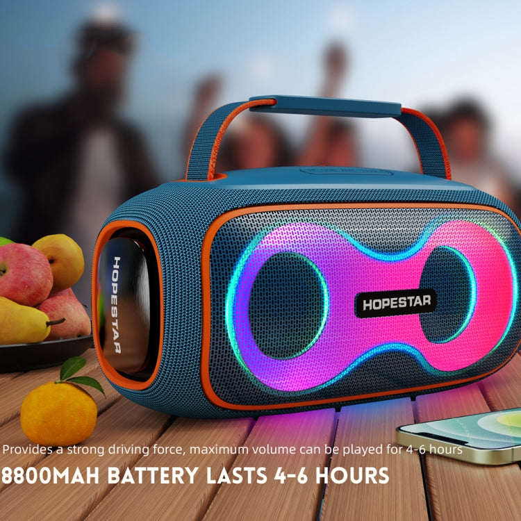 HOPESTAR Party Box 150 40W Outdoor Portable IPX5 Waterproof Bluetooth Speaker(Grey) - Waterproof Speaker by HOPESTAR | Online Shopping UK | buy2fix