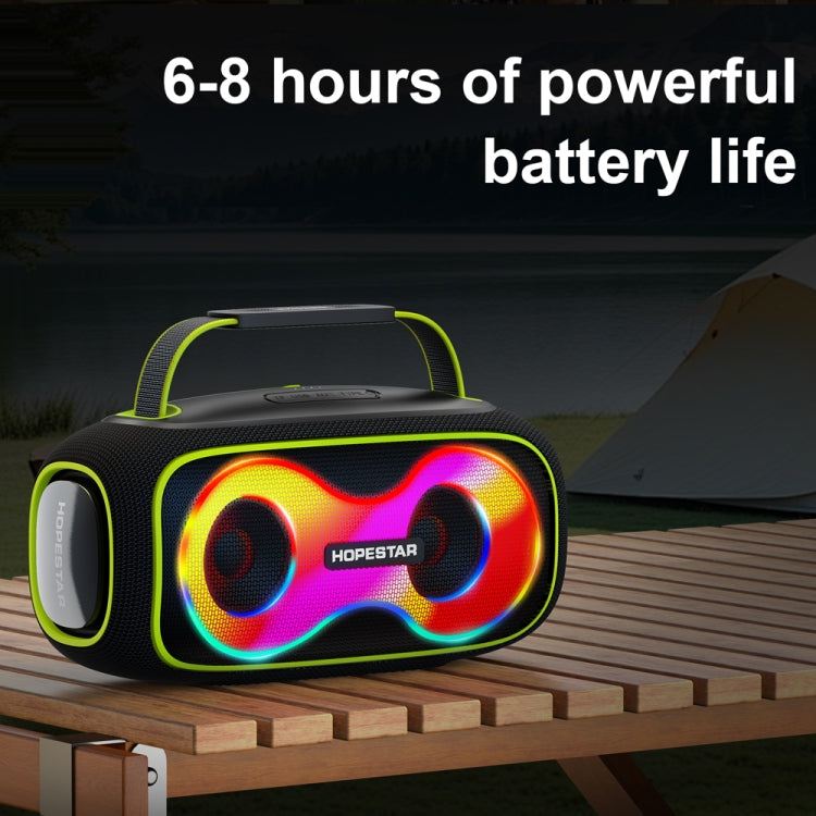 HOPESTAR Party Box 150 40W Outdoor Portable IPX5 Waterproof Bluetooth Speaker(Dark Green) - Waterproof Speaker by HOPESTAR | Online Shopping UK | buy2fix