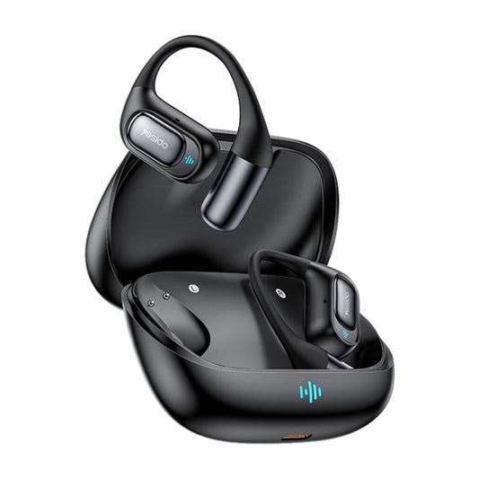 Yesido YSP23 Open Ear ANC and ENC Dual Noise Reduction OWS Bluetooth Earphone(Black) - Bluetooth Earphone by Yesido | Online Shopping UK | buy2fix
