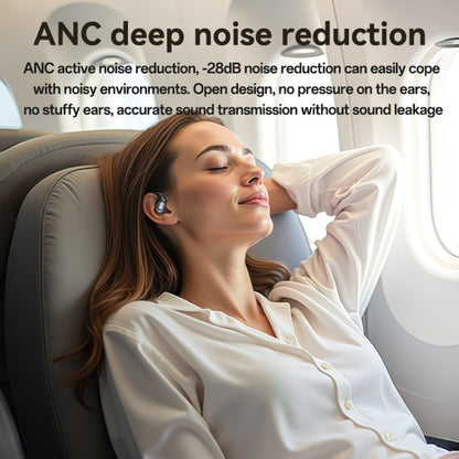Yesido YSP23 Open Ear ANC and ENC Dual Noise Reduction OWS Bluetooth Earphone(Black) - Bluetooth Earphone by Yesido | Online Shopping UK | buy2fix