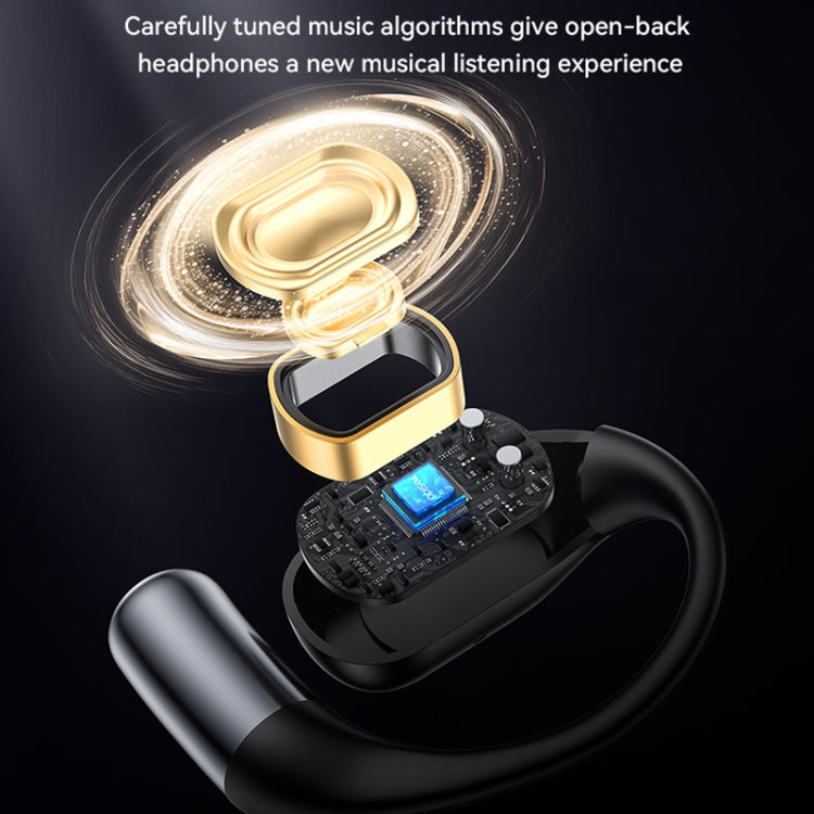 Yesido YSP23 Open Ear ANC and ENC Dual Noise Reduction OWS Bluetooth Earphone(Black) - Bluetooth Earphone by Yesido | Online Shopping UK | buy2fix