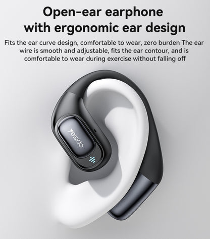 Yesido YSP23 Open Ear ANC and ENC Dual Noise Reduction OWS Bluetooth Earphone(Black) - Bluetooth Earphone by Yesido | Online Shopping UK | buy2fix