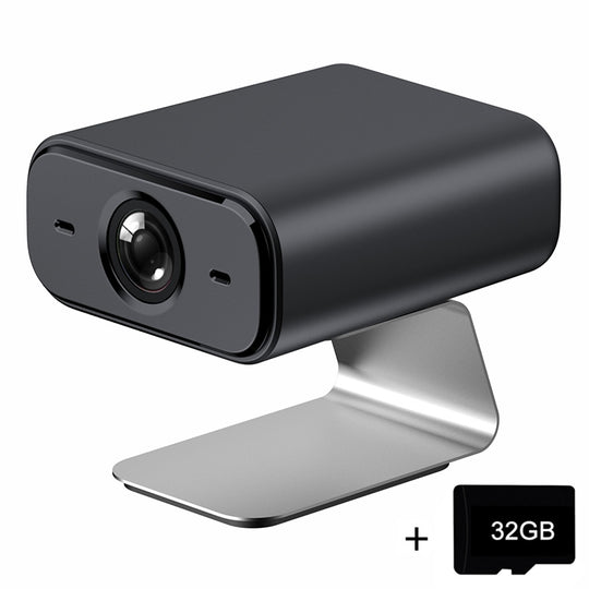 30W HD Night Vision Remote Indoor and Outdoor Wireless Surveillance Camera, Memory Card:32GB