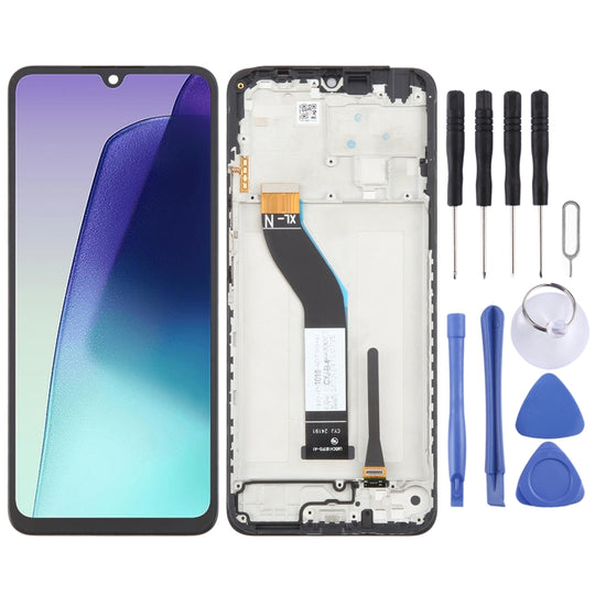 For Xiaomi Redmi 14C 4G / 5G OEM LCD Screen Digitizer Full Assembly with Frame