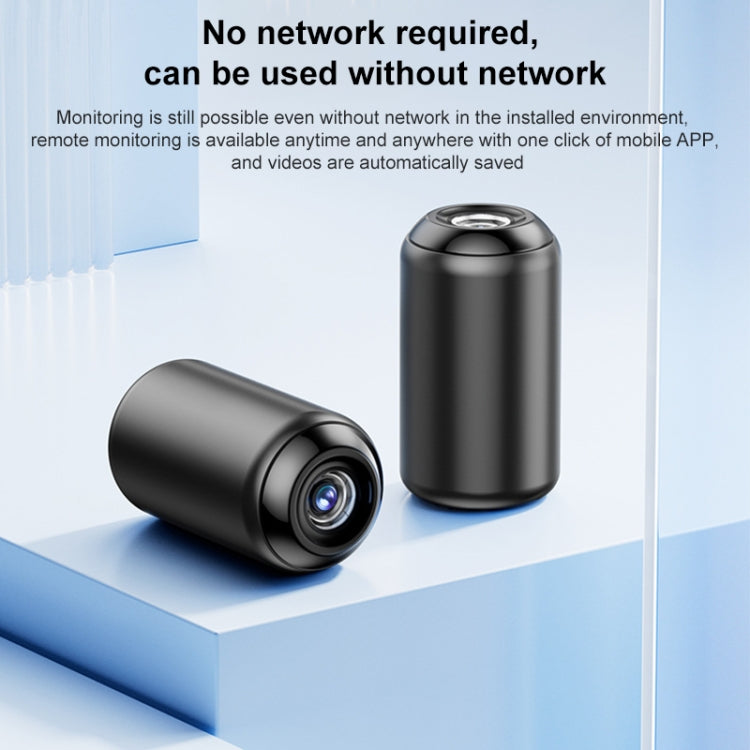 Indoor HD Night Vision Wireless WiFi Surveillance Camera, Memory Card:without - Wireless Camera by buy2fix | Online Shopping UK | buy2fix