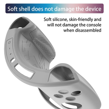 For ANBERNIC RG406H Silicone Game Console Protective Case(Black) - Cases by buy2fix | Online Shopping UK | buy2fix