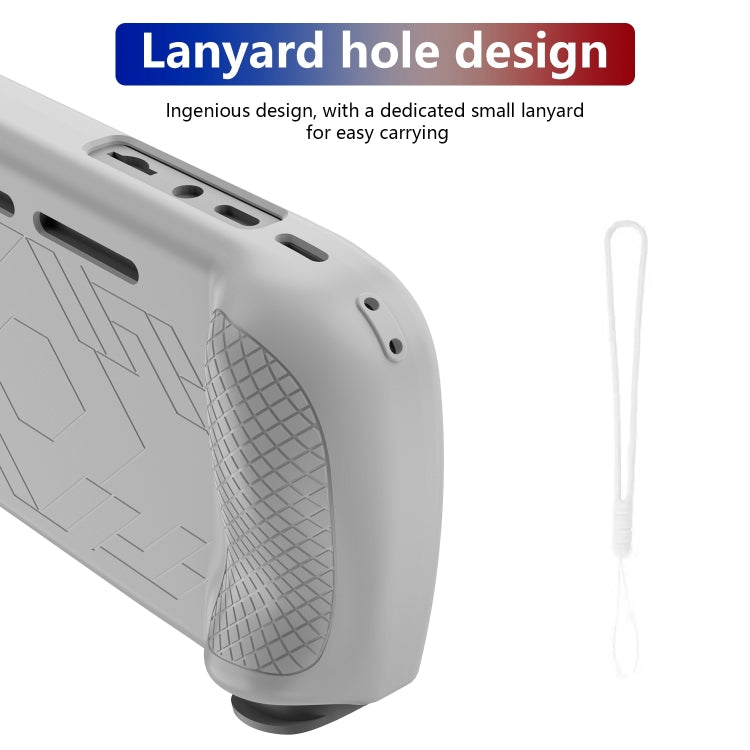 For ANBERNIC RG406H Silicone Game Console Protective Case(Black) - Cases by buy2fix | Online Shopping UK | buy2fix