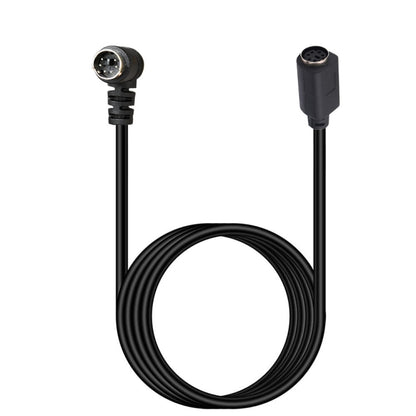 Mini DIN 6 Pin Core Extension Cable, Length:1.8m(Male to Female Elbow) - Cables by buy2fix | Online Shopping UK | buy2fix