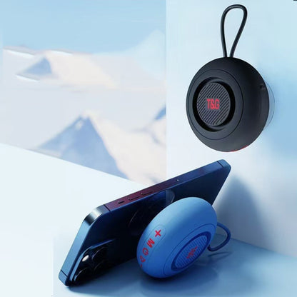 T&G TG-442 TWS Portable Mini Wireless Bluetooth Speaker with Suction Cup(Blue) - Mini Speaker by T&G | Online Shopping UK | buy2fix