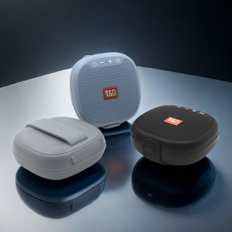 T&G TG-444 TWS Outdoor Cycling Portable IPX6 Wireless Bluetooth Speaker(Blue) - Mini Speaker by T&G | Online Shopping UK | buy2fix