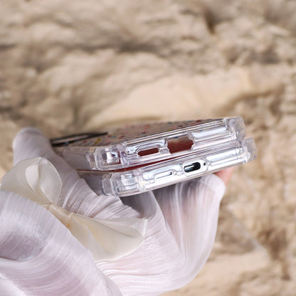 For Samsung Galaxy S25 Ultra 5G Capsule Glitter TPU Hybrid PC Airbag Phone Case(Blue) by buy2fix