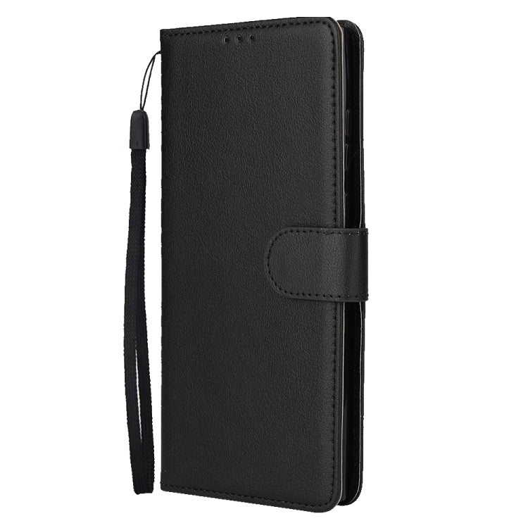 For Samsung Galaxy S25 Ultra 5G 3-Card Slots Multifunctional Leather Phone Case(Black) by buy2fix