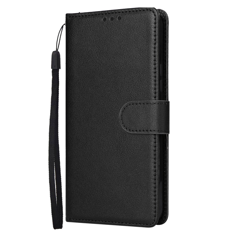 For Samsung Galaxy S25+ 5G 3-Card Slots Multifunctional Leather Phone Case(Black) by buy2fix