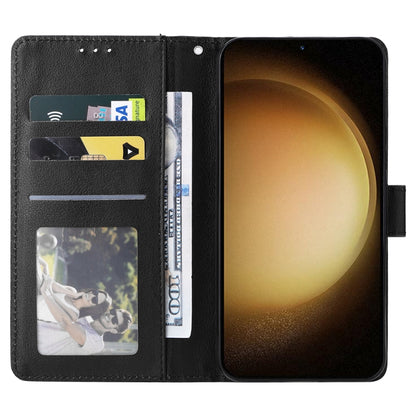 For Samsung Galaxy S25+ 5G 3-Card Slots Multifunctional Leather Phone Case(Black) by buy2fix