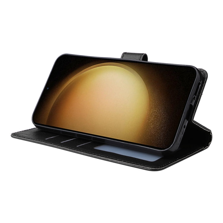 For Samsung Galaxy S25+ 5G 3-Card Slots Multifunctional Leather Phone Case(Black) by buy2fix