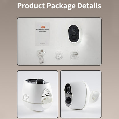 Home Ultra-HD Infrared Night Vision WiFi Surveillance Camera, Memory Card:Without Memory(EU Plug) - Wireless Camera by buy2fix | Online Shopping UK | buy2fix