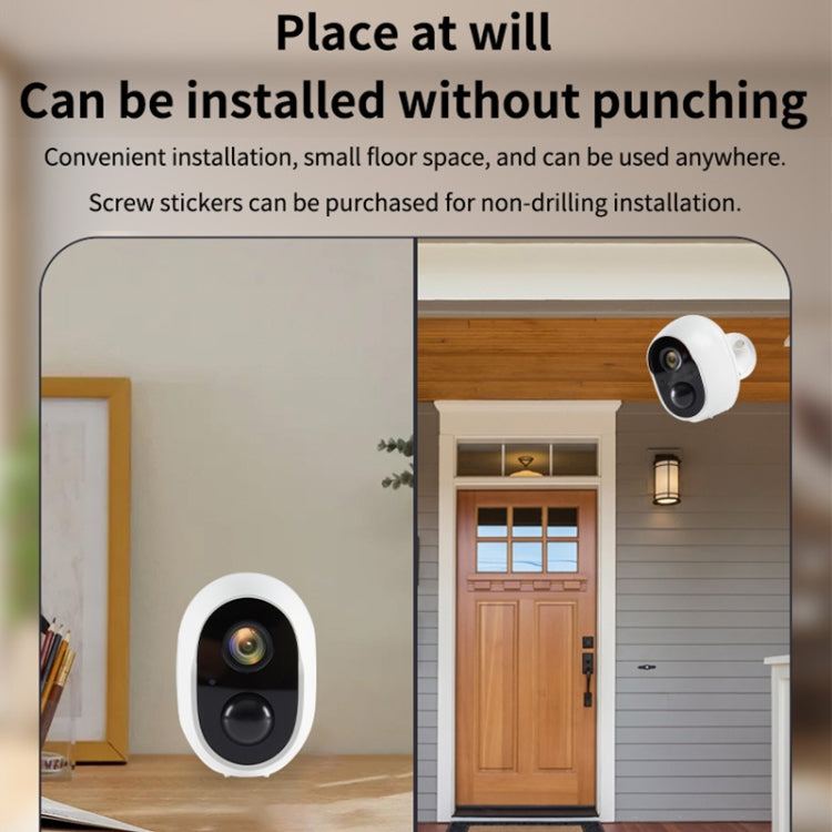 Home Ultra-HD Infrared Night Vision WiFi Surveillance Camera, Memory Card:64GB(EU Plug) - Wireless Camera by buy2fix | Online Shopping UK | buy2fix