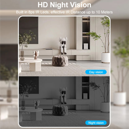 Home Ultra-HD Infrared Night Vision WiFi Surveillance Camera, Memory Card:64GB(EU Plug) - Wireless Camera by buy2fix | Online Shopping UK | buy2fix