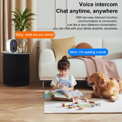 3MP Home Outdoor HD Wireless Surveillance Camera, WiFi Version+5200mAh Battery+Onecam APP(US Plug) - Wireless Camera by buy2fix | Online Shopping UK | buy2fix