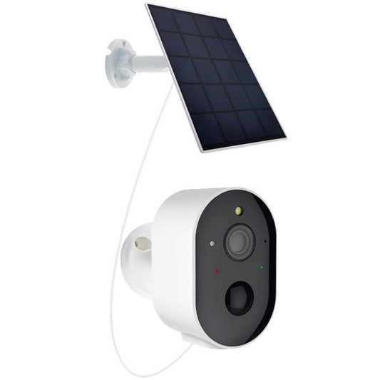 3MP Graffit Version Outdoor HD Solar Panel Wireless WiFi Surveillance Camera, Memory Card:Without Memory(US Plug) - Wireless Camera by buy2fix | Online Shopping UK | buy2fix