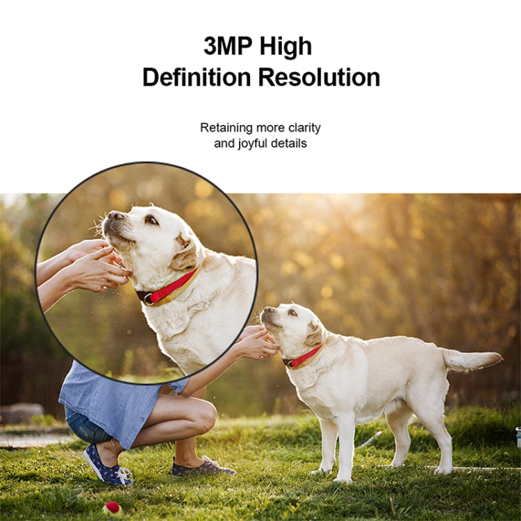 WiFi Tuya Smart Version HD Low Power Consumption Battery Camera, EU Plug, Memory Card:128GB(White) - Wireless Camera by buy2fix | Online Shopping UK | buy2fix