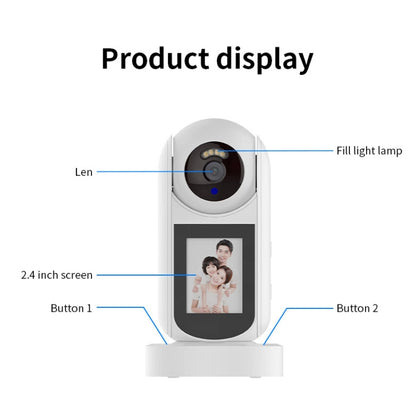 2MP HD Video Call Dual Light Full Color Night Vision WiFi Surveillance Camera(EU Plug) - Wireless Camera by buy2fix | Online Shopping UK | buy2fix