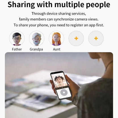 2MP HD Video Call Dual Light Full Color Night Vision WiFi Surveillance Camera(US Plug) - Wireless Camera by buy2fix | Online Shopping UK | buy2fix