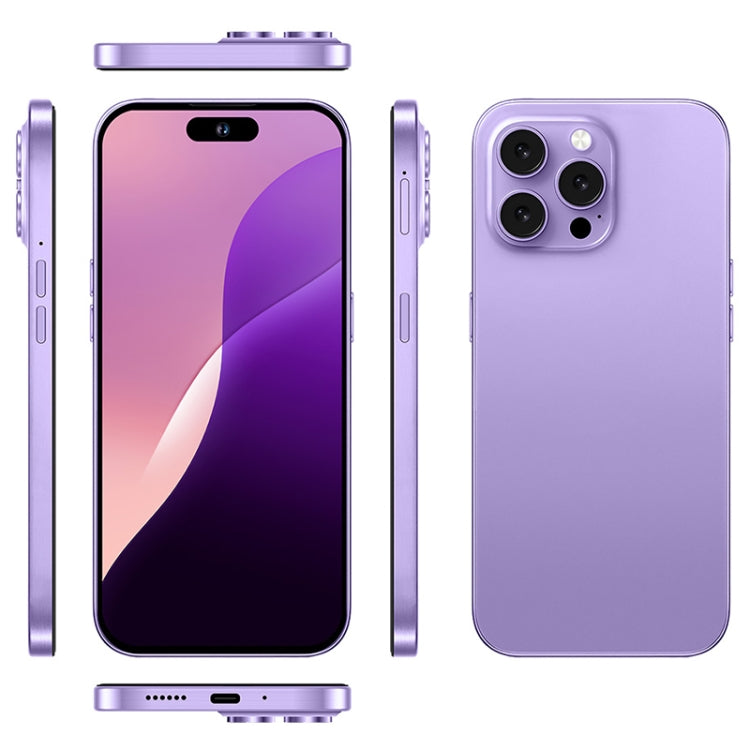 U218 / i16 Pro Max, 1GB+16GB, 6.6 inch Android 8.1 MTK6580A Quad Core, OTG, Network: 3G, Dual SIM, Plug:AU Plug(Purple) -  by buy2fix | Online Shopping UK | buy2fix