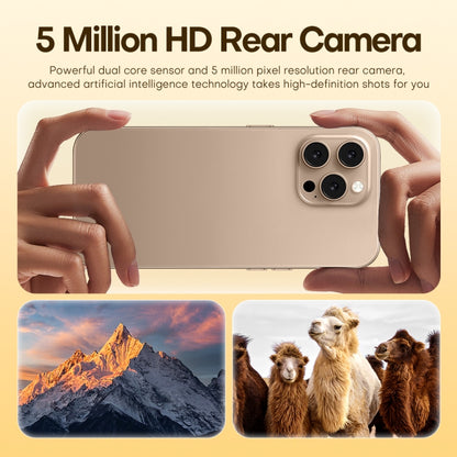 U218 / i16 Pro Max, 1GB+16GB, 6.6 inch Android 8.1 MTK6580A Quad Core, OTG, Network: 3G, Dual SIM, Plug:UK Plug(Purple) -  by buy2fix | Online Shopping UK | buy2fix