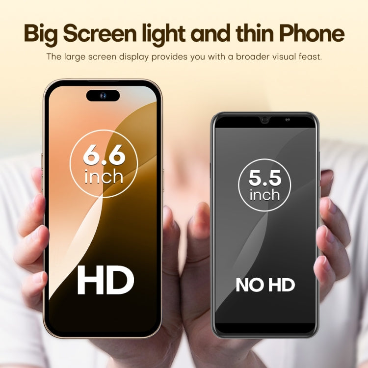 U218 / i16 Pro Max, 1GB+16GB, 6.6 inch Android 8.1 MTK6580A Quad Core, OTG, Network: 3G, Dual SIM, Plug:UK Plug(Purple) -  by buy2fix | Online Shopping UK | buy2fix