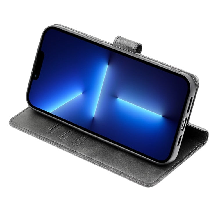 For Samsung Galaxy S25+ 5G Calf Texture Buckle Flip Leather Phone Case(Black) by buy2fix