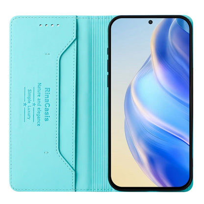 For Nothing CMF Phone 1 RC01 Dual-Folded Magnetic Suction RFID Leather Phone Case(Mint Green) - Nothing Cases by buy2fix | Online Shopping UK | buy2fix