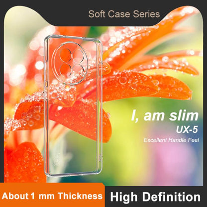 For OnePlus Ace 5 / Ace 5 Pro imak UX-5 Series Super Slim Transparent Shockproof TPU Protective Case(Transparent) - Ace 5 Cases by imak | Online Shopping UK | buy2fix