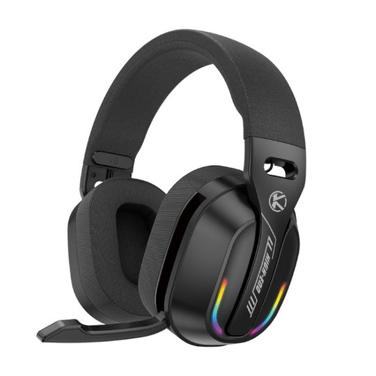 Bluetooth 5.4 Head-mounted RGB Wireless Bluetooth Gaming Headset(Black)