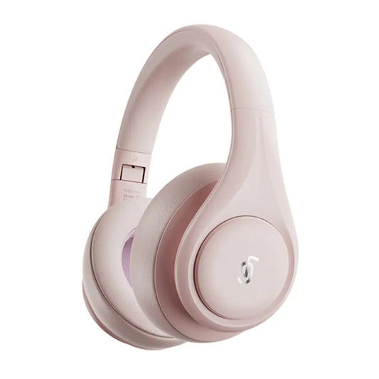 P9 ANC Noise Reduction Sports Stereo On-Ear Bluetooth Earphone(Pink) - Headset & Headphone by buy2fix | Online Shopping UK | buy2fix