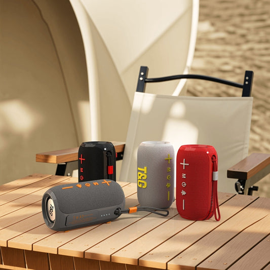 T&G TG419 Outdoor Portable Waterproof Handheld TWS Wireless Bluetooth Speaker(Red) - Desktop Speaker by T&G | Online Shopping UK | buy2fix