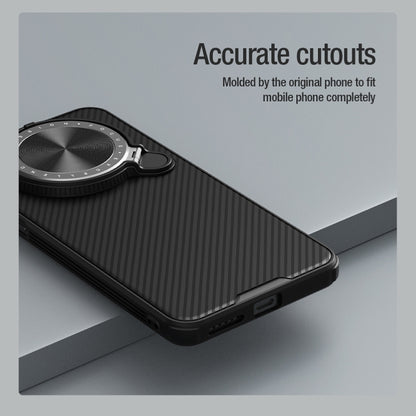 For Huawei Mate 70 NILLKIN Black Mirror Prop CD Texture Mirror Phone Case(Black) - Huawei Cases by NILLKIN | Online Shopping UK | buy2fix