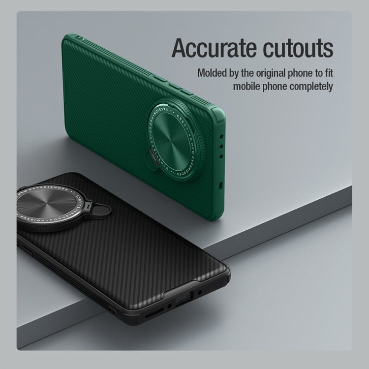 For OnePlus 13 NILLKIN Black Mirror Prop CD Texture Mirror Phone Case(Black) - OnePlus Cases by NILLKIN | Online Shopping UK | buy2fix