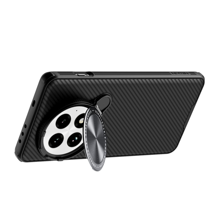 For OnePlus 13 NILLKIN Black Mirror Prop CD Texture Mirror Phone Case(Black) - OnePlus Cases by NILLKIN | Online Shopping UK | buy2fix
