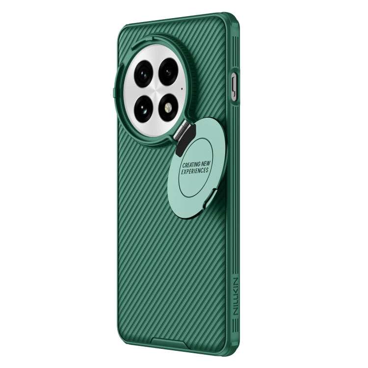 For OnePlus 13 NILLKIN Black Mirror Prop CD Texture Mirror Phone Case(Green) - OnePlus Cases by NILLKIN | Online Shopping UK | buy2fix