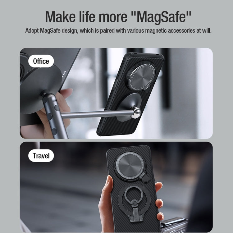 For Huawei Mate 70 Pro / 70 Pro+ NILLKIN CamShield Prop MagSafe Magnetic PC Phone Case(Black) - Huawei Cases by NILLKIN | Online Shopping UK | buy2fix