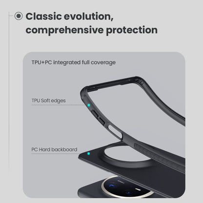 For Huawei Mate 70 Pro / 70 Pro+ NILLKIN Frosted Shield Pro PC + TPU Phone Case(Black) - Huawei Cases by NILLKIN | Online Shopping UK | buy2fix