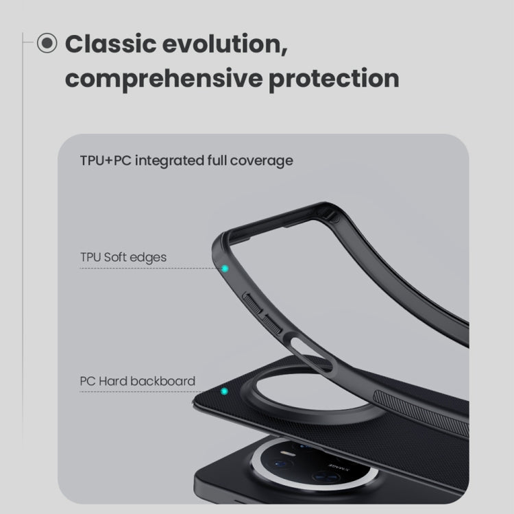 For Huawei Mate 70 NILLKIN Frosted Shield Pro PC + TPU Phone Case(Black) - Huawei Cases by NILLKIN | Online Shopping UK | buy2fix