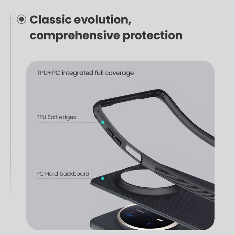For Huawei Mate 70 Pro / 70 Pro+ NILLKIN Frosted Shield Pro Magnetic Magsafe Phone Case(Black) - Huawei Cases by NILLKIN | Online Shopping UK | buy2fix