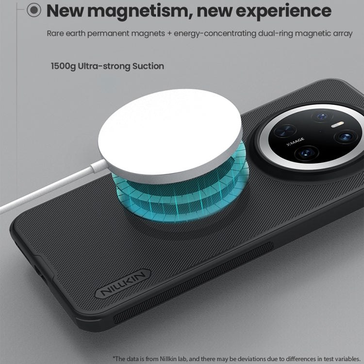 For Huawei Mate 70 NILLKIN Frosted Shield Pro Magnetic Magsafe Phone Case(Black) - Huawei Cases by NILLKIN | Online Shopping UK | buy2fix