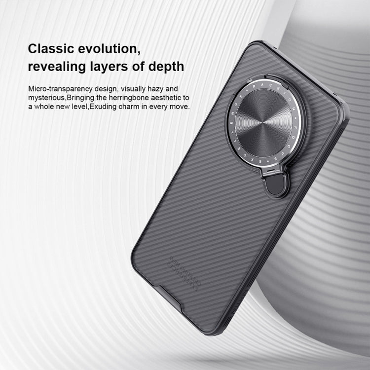 For Huawei Mate 70 NILLKIN CamShield Prop Translucent PC Phone Case(Black) - Huawei Cases by NILLKIN | Online Shopping UK | buy2fix