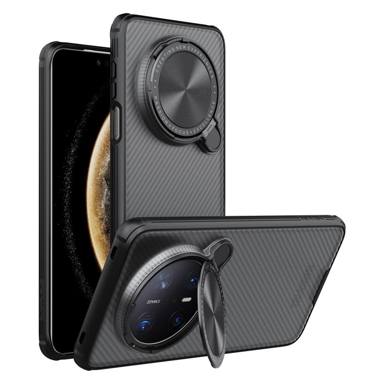 For Huawei Mate 70 Pro / 70 Pro+ NILLKIN CamShield Prop Translucent PC Phone Case(Black) - Huawei Cases by NILLKIN | Online Shopping UK | buy2fix
