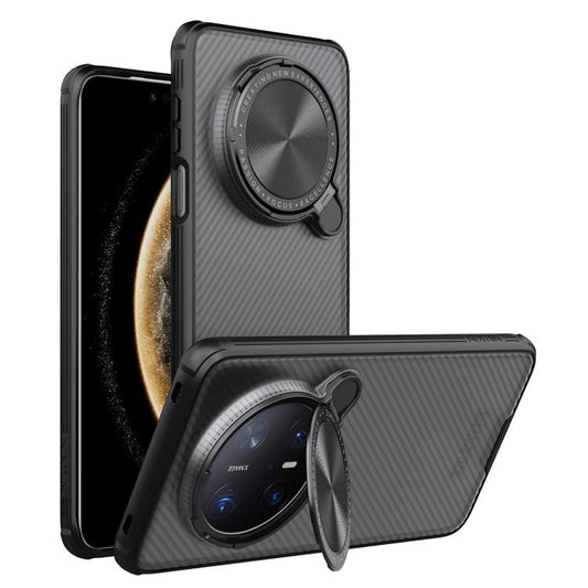 For Huawei Mate 70 Pro / 70 Pro+ NILLKIN CamShield Prop Translucent PC Phone Case(Black) - Huawei Cases by NILLKIN | Online Shopping UK | buy2fix