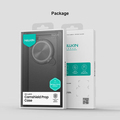 For Huawei Mate 70 Pro / 70 Pro+ NILLKIN CamShield Prop Translucent PC Phone Case(Black) - Huawei Cases by NILLKIN | Online Shopping UK | buy2fix
